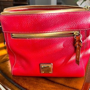 Dooney and Bourke Small Pocketbook Red